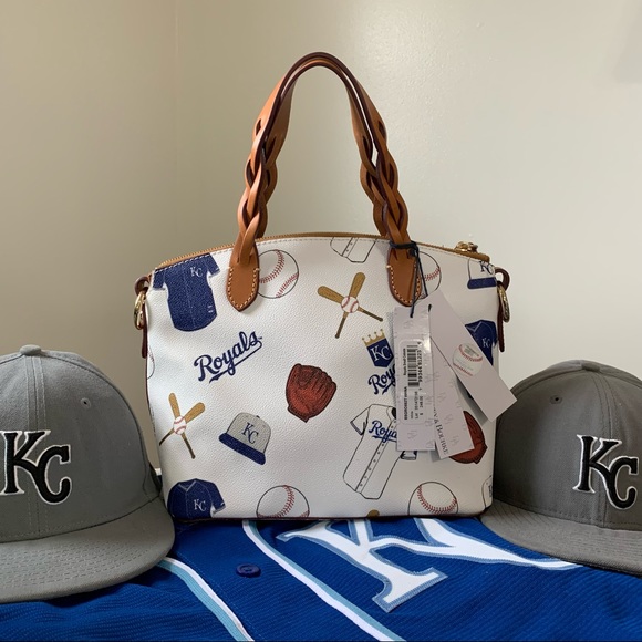 ⚾️ SALE⚾️ *NWT* D&B Dooney & Bourke KC Royals Small Celeste Bag - Picture 2 of 11